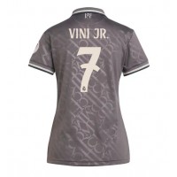 Fotballdrakt Dame Real Madrid Vinicius Junior #7 Tredjedrakt 2024-25 Kortermet